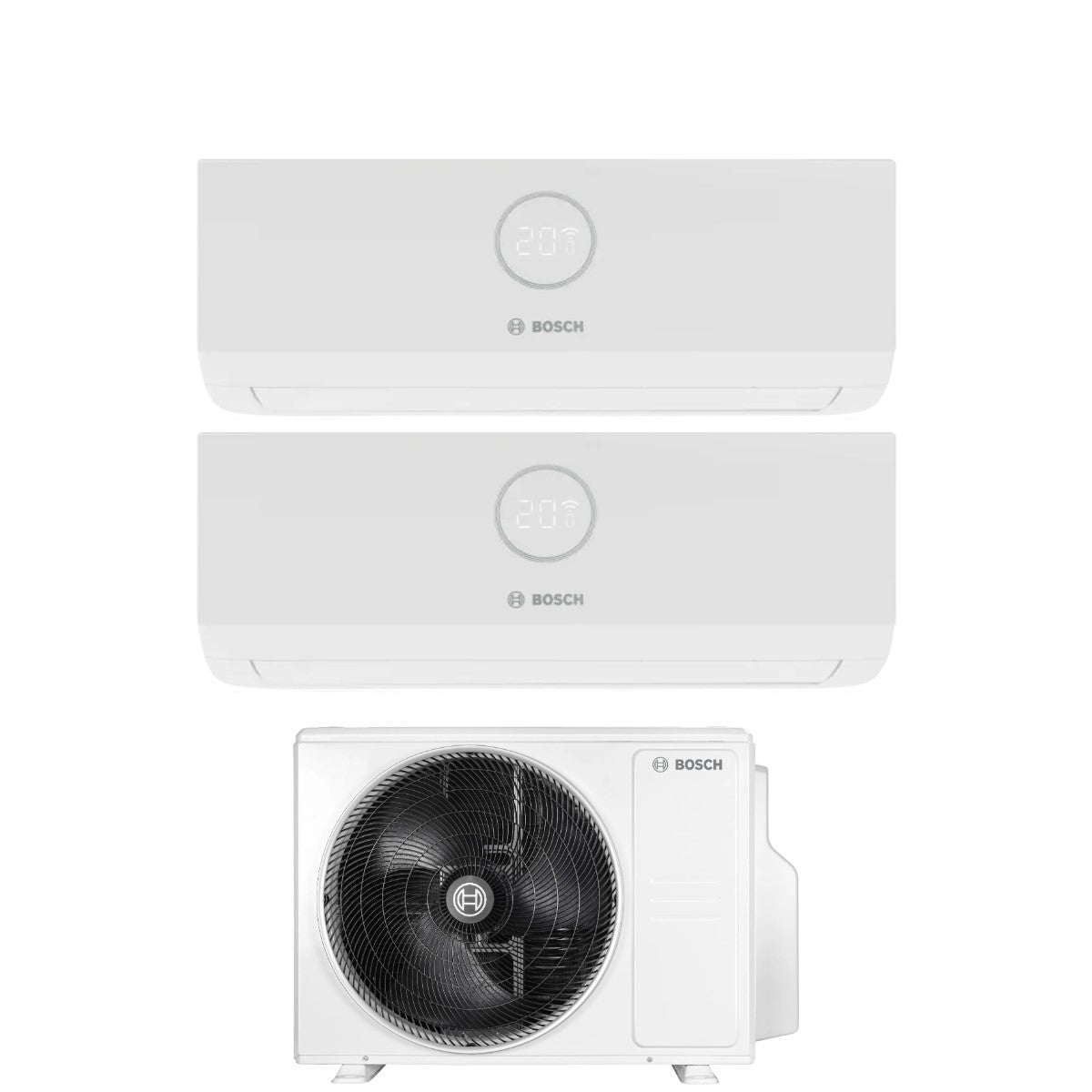 Bosch Condizionatore Dual Split Climate 3000i 9+9 con 53/2 E R-32 Wi-Fi Optional Classe A++