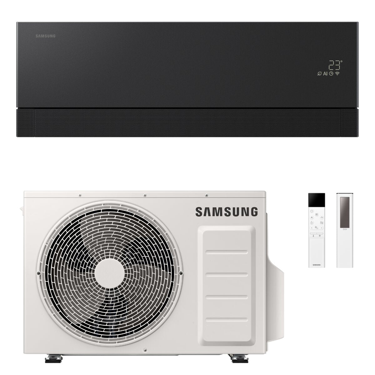Samsung Condizionatore WindFree Première 12000 BTU R32 Inverter AI WiFi A+++/A++ - Soapstone Charcoal