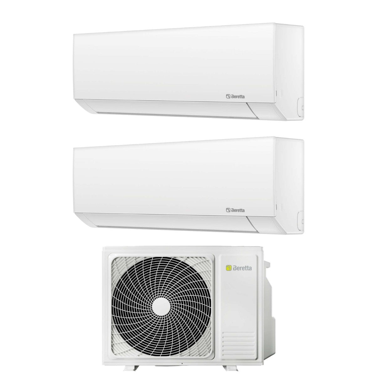 Beretta Condizionatore Dual Split Breva E 12+12 con 18000-2 R-32 Wi-Fi Optional 18000 BTU Classe A++
