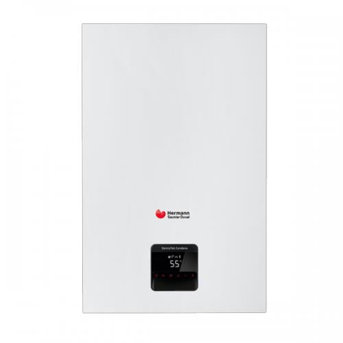 Saunier Duval Caldaia a Condensazione Thematek Condens 28 AS/1 Metano/Gpl con Kit Scarico Fumi