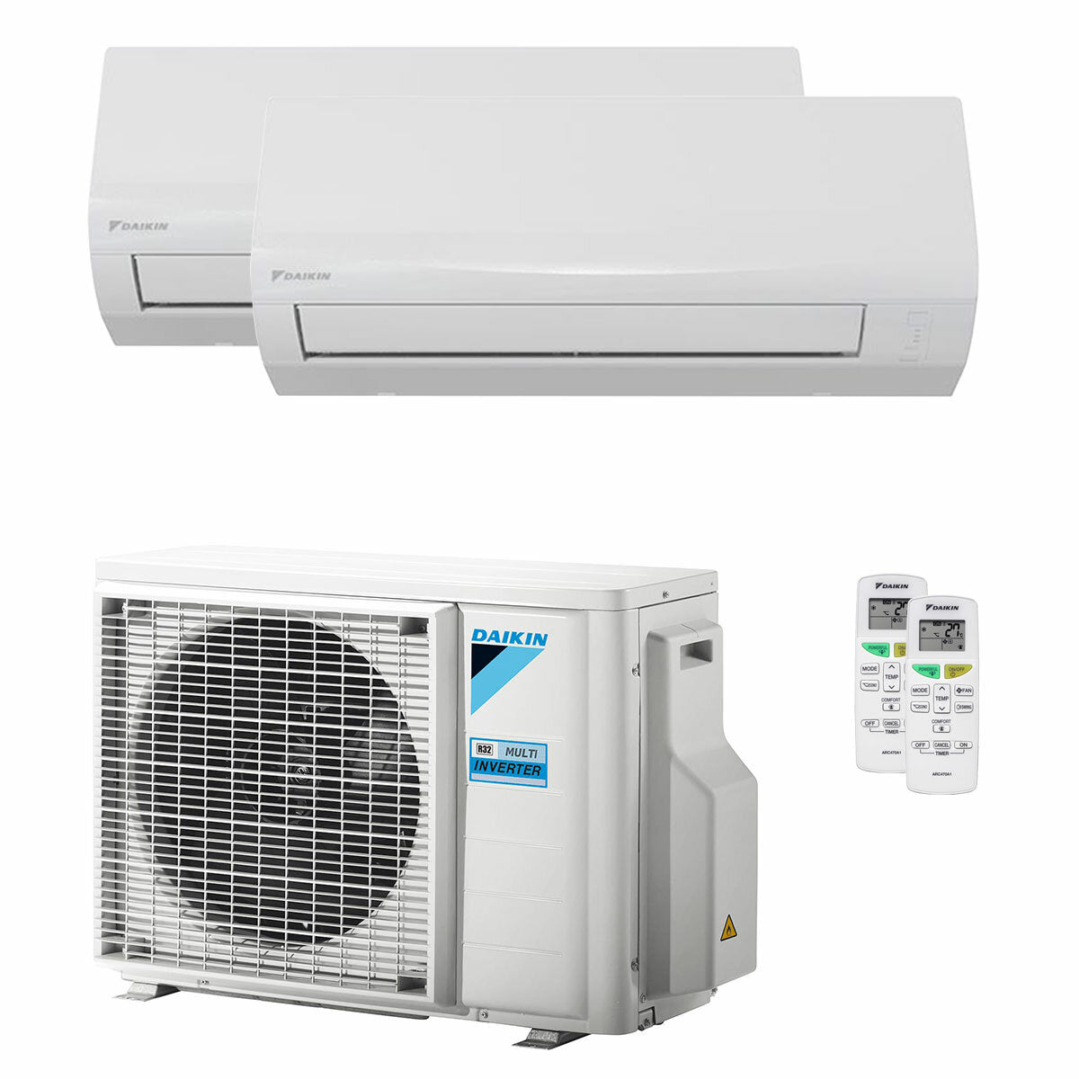 Daikin Condizionatore Sensira Multi dual split 9000+9000 BTU inverter A++ wifi unità esterna 4 kW